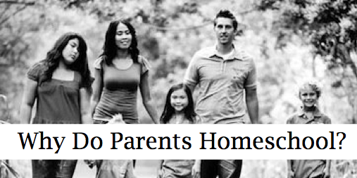 Why Do Parents Homeschool? Why Do Parents Homeschool?